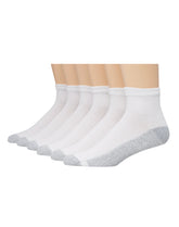 Hanes Double Tough Men's Big & Tall Ankle Socks, Shoe Sizes 12-14, 6-Pairs