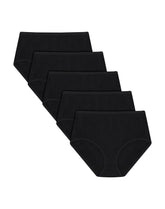 Hanes Ultimate ComfortSoft Women's Underwear Briefs, 5-Pack, Cotton Stretch