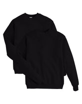Hanes EcoSmart Men's Fleece Sweatshirt, Value 2-Pack (Big & Tall Sizes Available)