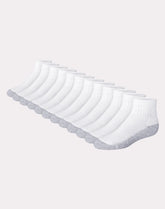 Hanes Double Tough Boys' Cushion Ankle Socks, 12-Pairs