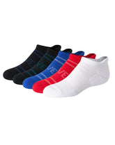 Hanes Moves Ultimate Boys' Seamless Stretch Heel Shield Socks, 6-Pairs