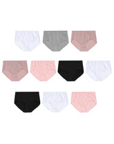 Hanes Breathable Mesh Women's Brief Underwear, 10-Pack