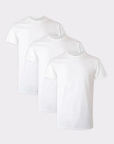 Hanes Comfort Flex Fit Men's White Modal Undershirt, 3-Pack