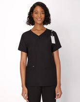 Hanes Premium Scrubs Women's 3-Pocket Scrub Top