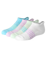 Hanes Absolute Active Girls' Heel Shield Socks, 4-Pairs