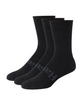 Hanes Originals Men’s Crew Socks Pack, 3-Pairs, SuperSoft