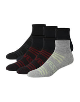Hanes Moves Breathable Mesh Men’s Ankle Socks, Shoe Sizes 6-12, 6-Pairs