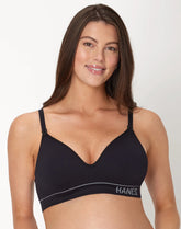 Hanes Maternity Women's Rib Nursing Bralette