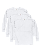 Hanes Boys' Long Sleeve T-Shirt, 3-Pack