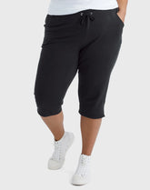 Hanes Just My Size Women's French Terry Capris, 19(Plus Size)