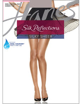 Hanes Silk Reflections Sheer Toe Pantyhose