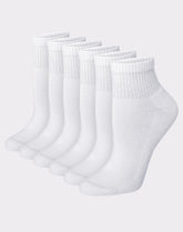 Hanes Ultimate Women's Ankle Socks, Cushioned, 6-Pairs