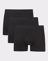 Hanes Originals Ultimate Men's SuperSoft Trunk Underwear, Black, 3-Pack