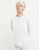 Hanes Originals Tri-Blend Women's Long Sleeve T-Shirt, Relaxed Fit