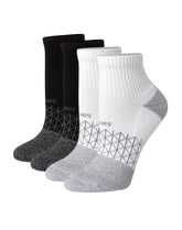 Hanes Absolute Active Women's Ankle Socks, 4-Pairs