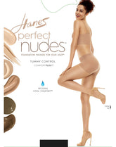 Hanes Perfect Nudesâ„¢ Run Resistant Tummy Control Girl Short Hosiery