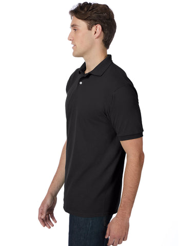 Hanes EcoSmart Men's Polo Shirt (Big & Tall Sizes Available)