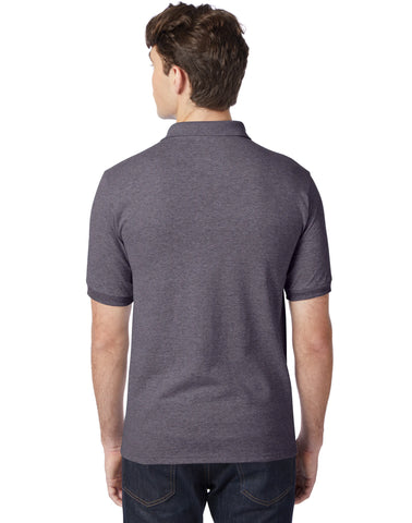 Hanes EcoSmart Men's Polo Shirt (Big & Tall Sizes Available)