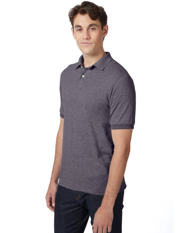 Hanes EcoSmart Men's Polo Shirt (Big & Tall Sizes Available)