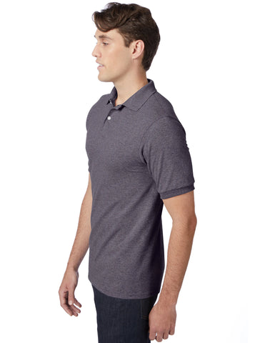 Hanes EcoSmart Men's Polo Shirt (Big & Tall Sizes Available)