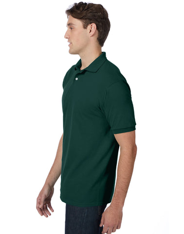 Hanes EcoSmart Men's Polo Shirt (Big & Tall Sizes Available)