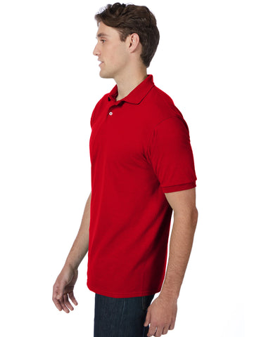 Hanes EcoSmart Men's Polo Shirt (Big & Tall Sizes Available)