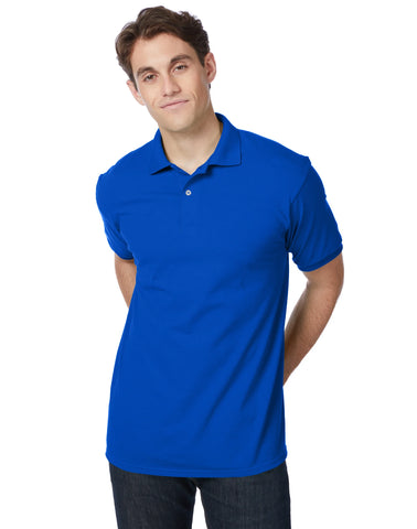 Hanes EcoSmart Men's Polo Shirt (Big & Tall Sizes Available)