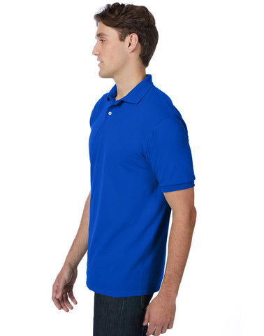 Hanes EcoSmart Men's Polo Shirt (Big & Tall Sizes Available)