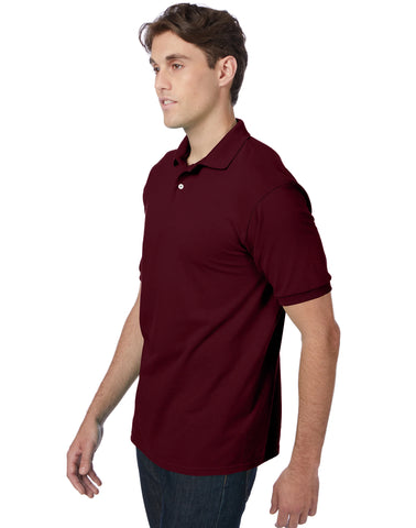 Hanes EcoSmart Men's Polo Shirt (Big & Tall Sizes Available)