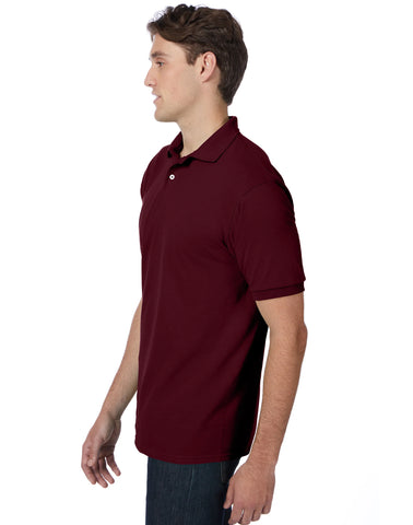 Hanes EcoSmart Men's Polo Shirt (Big & Tall Sizes Available)