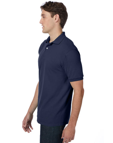 Hanes EcoSmart Men's Polo Shirt (Big & Tall Sizes Available)