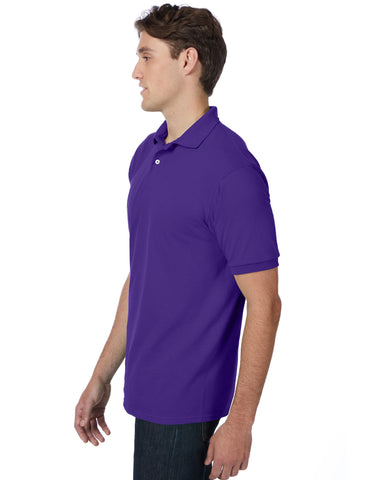 Hanes EcoSmart Men's Polo Shirt (Big & Tall Sizes Available)