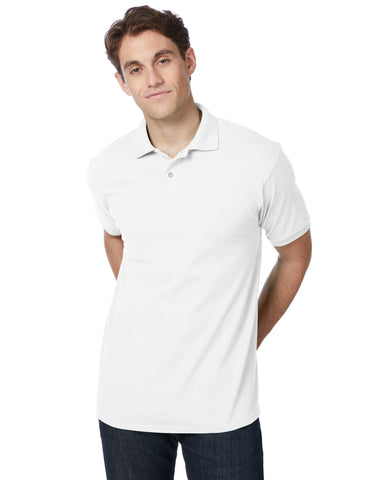 Hanes EcoSmart Men's Polo Shirt (Big & Tall Sizes Available)