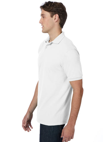 Hanes EcoSmart Men's Polo Shirt (Big & Tall Sizes Available)