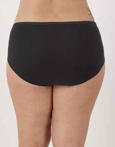 Hanes Just My Size Women's Cotton Brief Underwear, Assorted, 10-Pack (Plus Size)