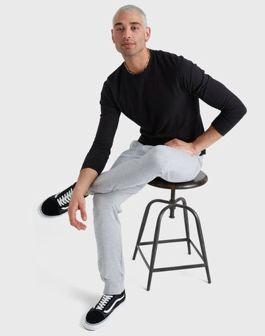 Hanes Originals Men's Cotton Joggers with Pockets, 30.5