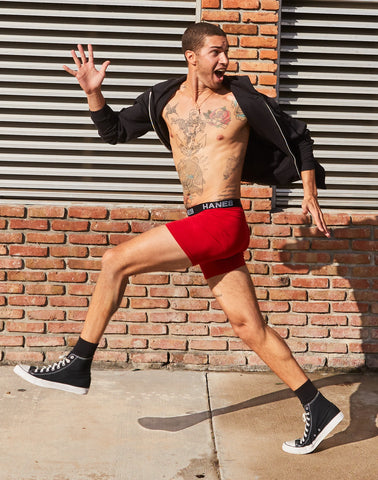 Hanes Performance Men's Cushioned Big & Tall Crew Socks, 6-Pairs