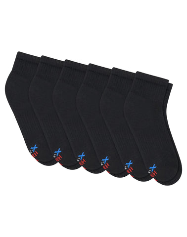 Hanes Men’s Performance Ankle Socks, 6-Pack