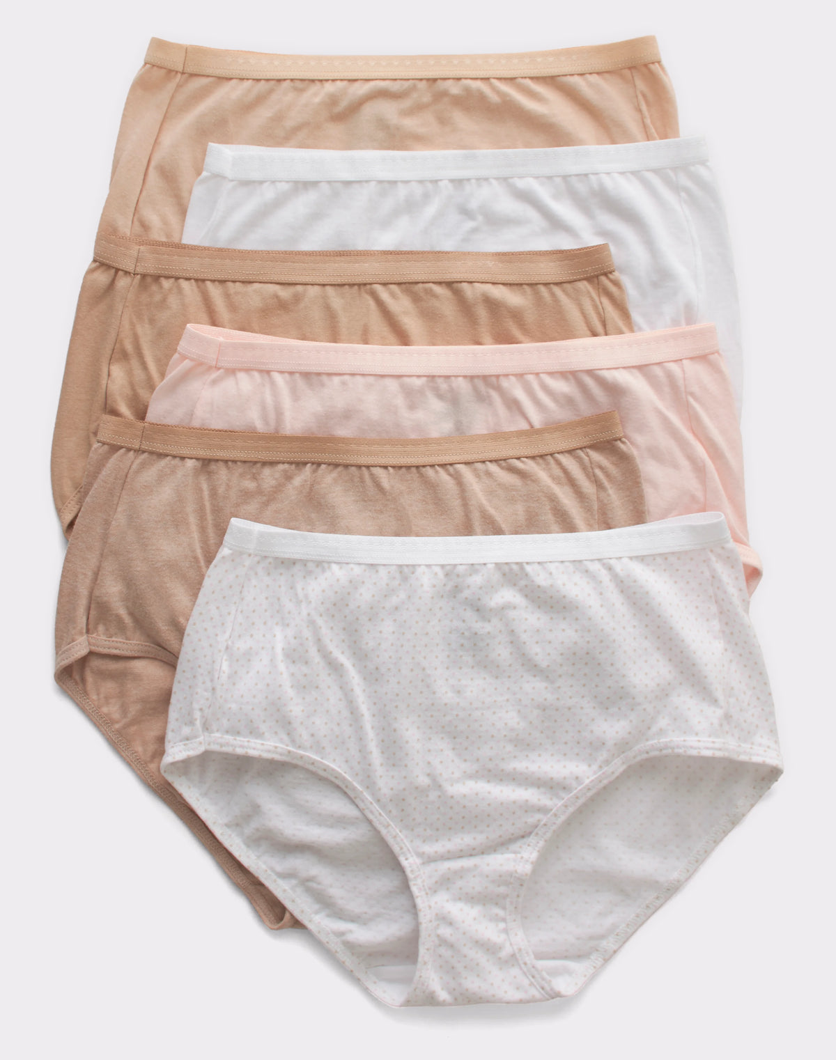 Hanes Ultimate Women's Breathable Brief Underwear, 6-Pack