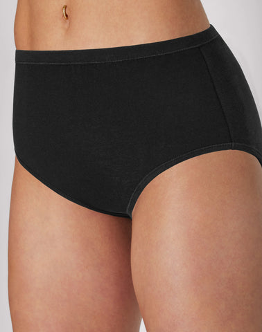 Hanes Ultimate ComfortSoft Women's Underwear Briefs, 5-Pack, Cotton Stretch