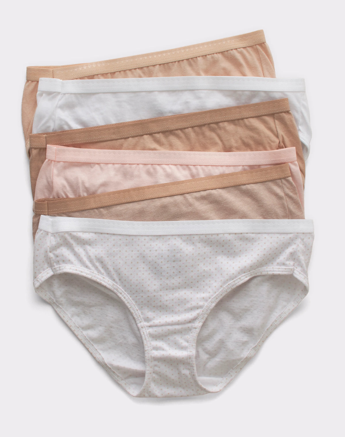 Hanes Ultimate Women's Breathable Hipster Underwear, 6-Pack