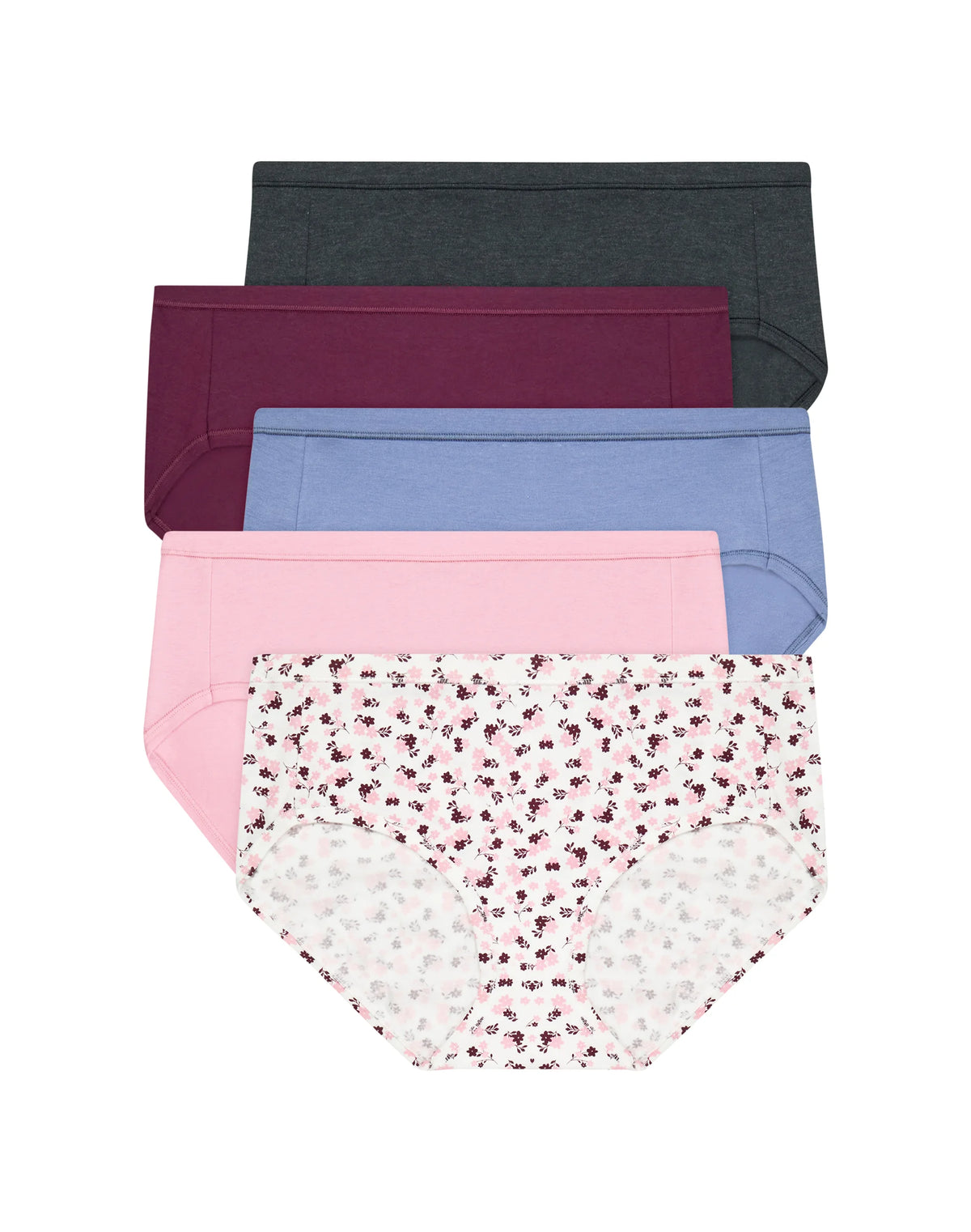 Hanes Ultimate ComfortSoft Women’s Hipster Underwear, 5-Pack