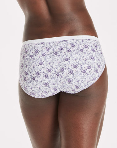 Hanes Ultimate Women's Breathable Cotton Bikini Underwear, 6-Pack