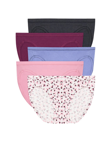 Hanes Ultimate ComfortSoft Women's Bikini Underwear, 5-Pack