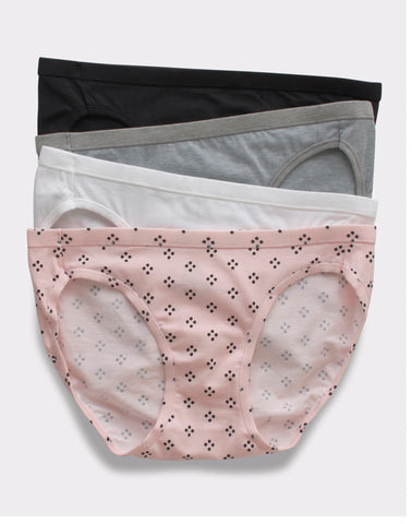 Hanes Ultimate ComfortSoft Women's Bikini Underwear, 5-Pack