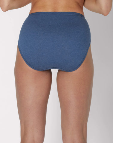 Hanes Ultimate Women's Breathable Hi-Cut Underwear, 6-Pack