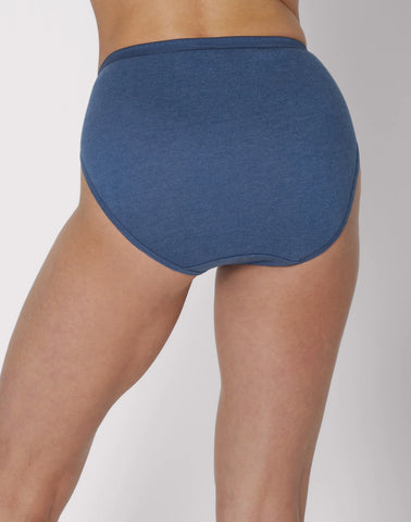 Hanes Ultimate Women's Breathable Hi-Cut Underwear, 6-Pack