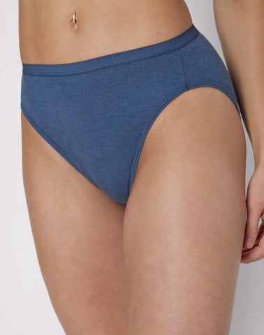 Hanes Ultimate Women's Breathable Hi-Cut Underwear, 6-Pack