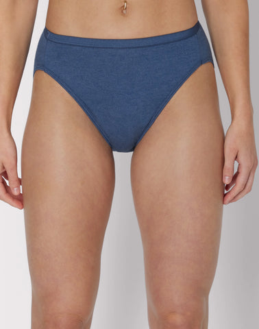 Hanes Ultimate Women's Breathable Hi-Cut Underwear, 6-Pack