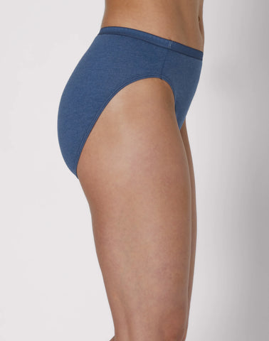 Hanes Ultimate Women's Breathable Hi-Cut Underwear, 6-Pack